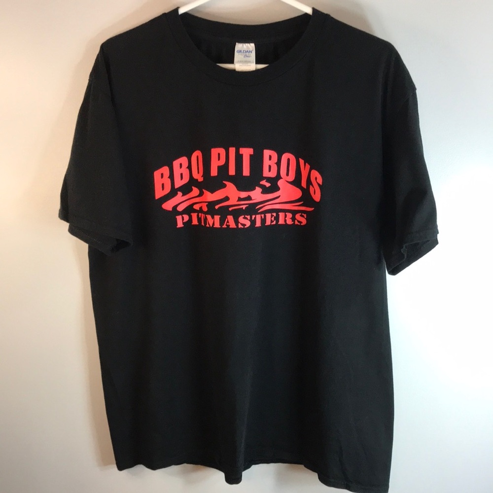 BBQ Pit Boys Pitmasters T-shirt Size 2XL ( fits large, XL )